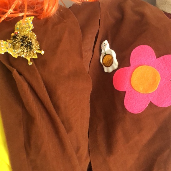 Hippie Outfit Size kids Large 12/14 - Picture 3 of 6